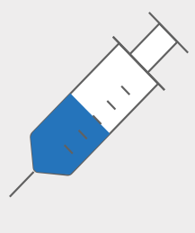 Blocking saliva glands