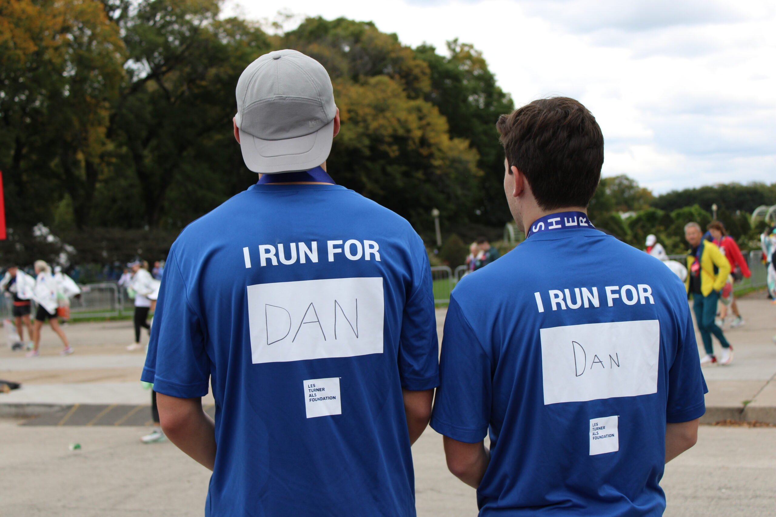 Ty and Brady running for Team Dan