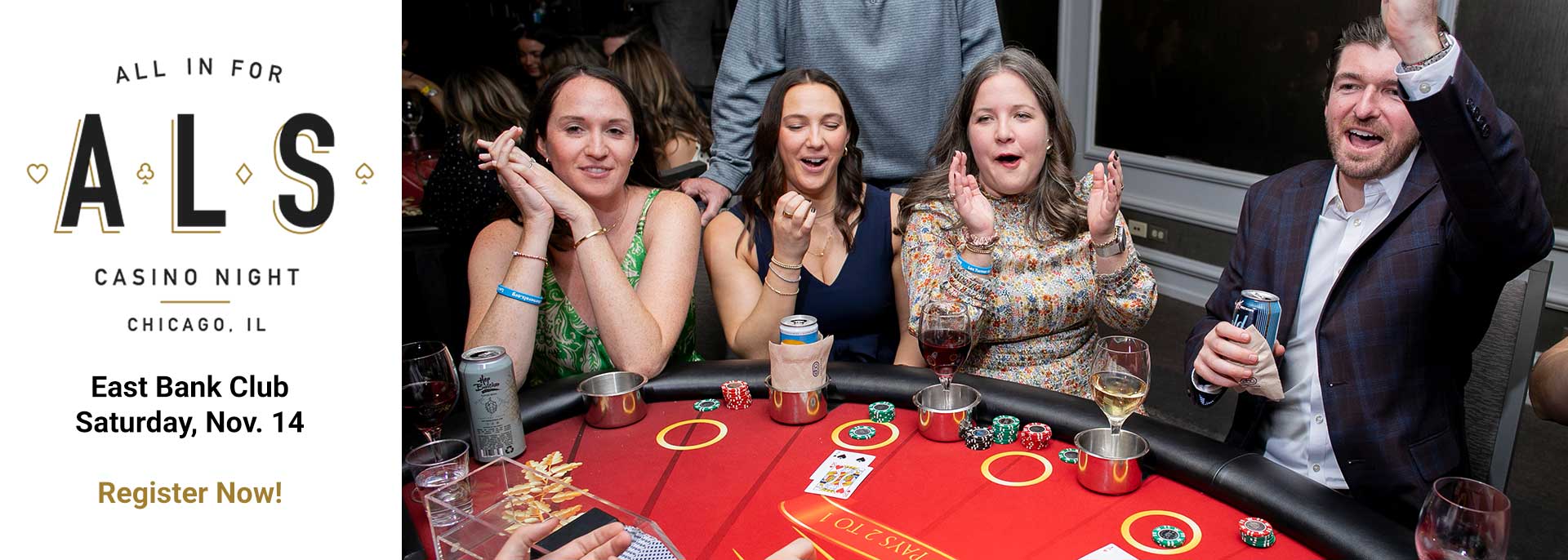 All in for ALS Casino Night - Nov 14
